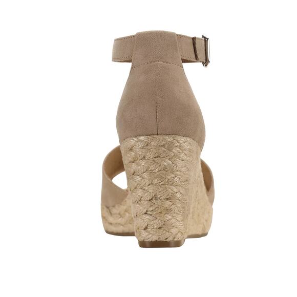 Style & Co Women Seleeney Platform Ankle Strap Espadrille Sandals Taupe Size 9 W - Picture 3 of 5